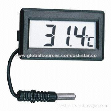 Mini room and car thermometer